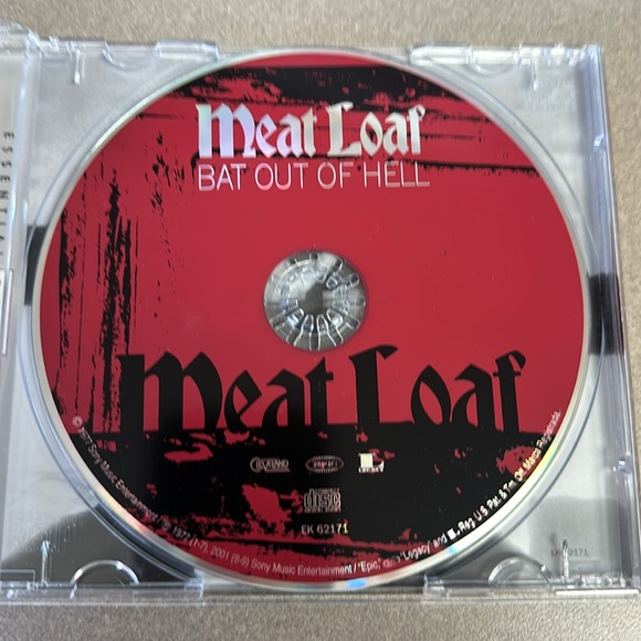 Meat Loaf Bat out of HELL Songs by Jim Steinman - Picture 4 of 8
